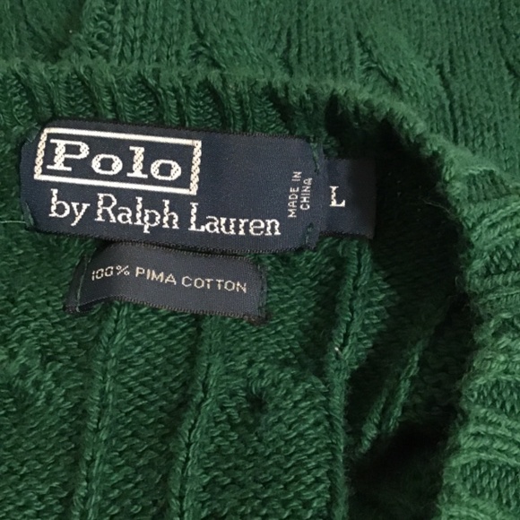 🔥NEW CONDITION, polo Ralph Lauren, cable knit, see pictures, gorgeous, Large - Picture 5 of 5
